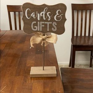 ‘Cards & Gifts’ Sign